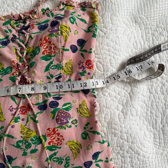 Urban Outfitters Robin Lace up Fruit Dress - Picture 7 of 7